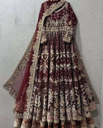 Bridal frock & lengha