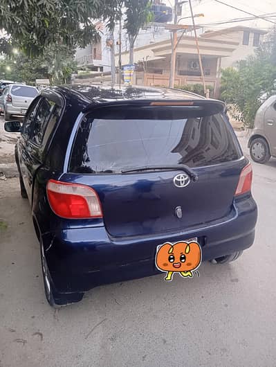 Toyota Vitz 2001/2007 registered