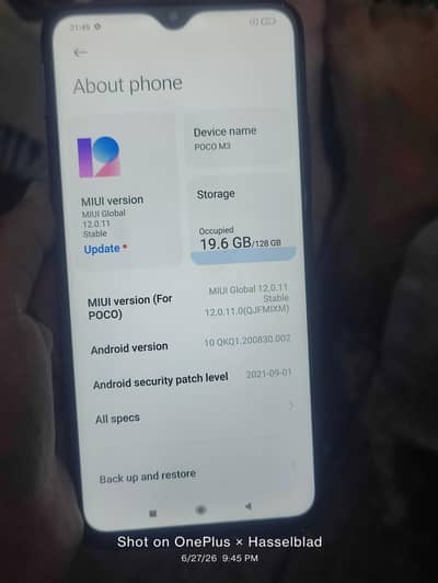 Xiaomi POCO M3 4gb 128gb