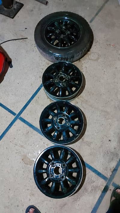 Alloy rims very good condition 114pcd 13 inch
