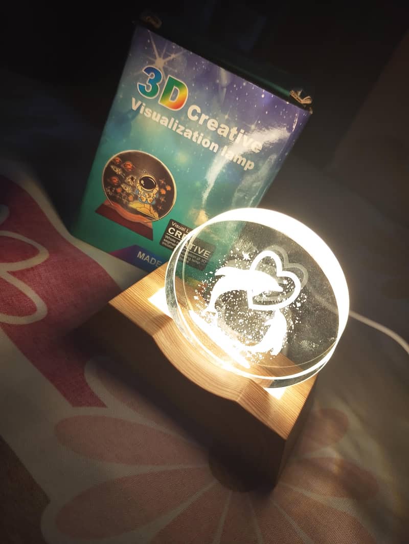 3d Creative lamp 1