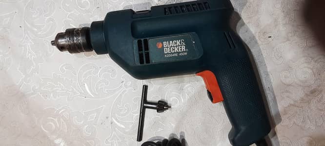 Black Decker drill machine