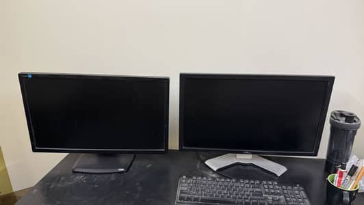24 inch VGA and HDMI monitors for sale
