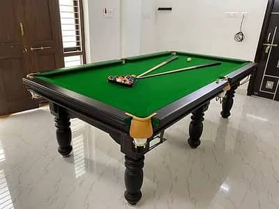 SNOOKER TABLE | POOL TABLE | BILLIARD TABLE | CUES | BALLS | DOLPHIN