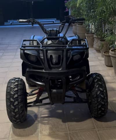 ATV quad bike branded with American frame very big and powerful