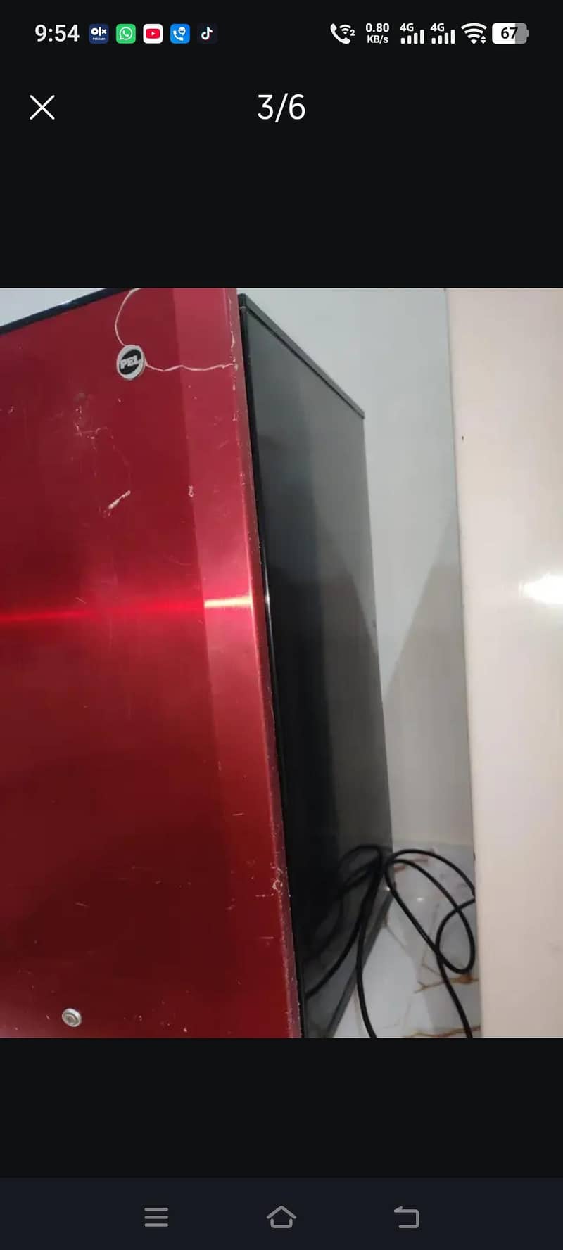 PEL  بیڈ روم سائز چھوٹی فرج بجلی کی بچت کے ساتھ 2