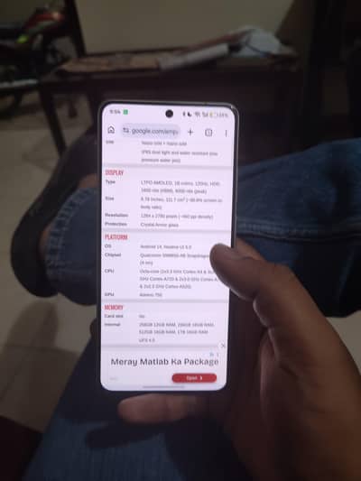 Realme GT 6(sim time 3.5 months )