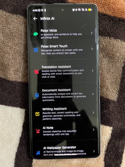 Infinix Note 40 Back Glass Break