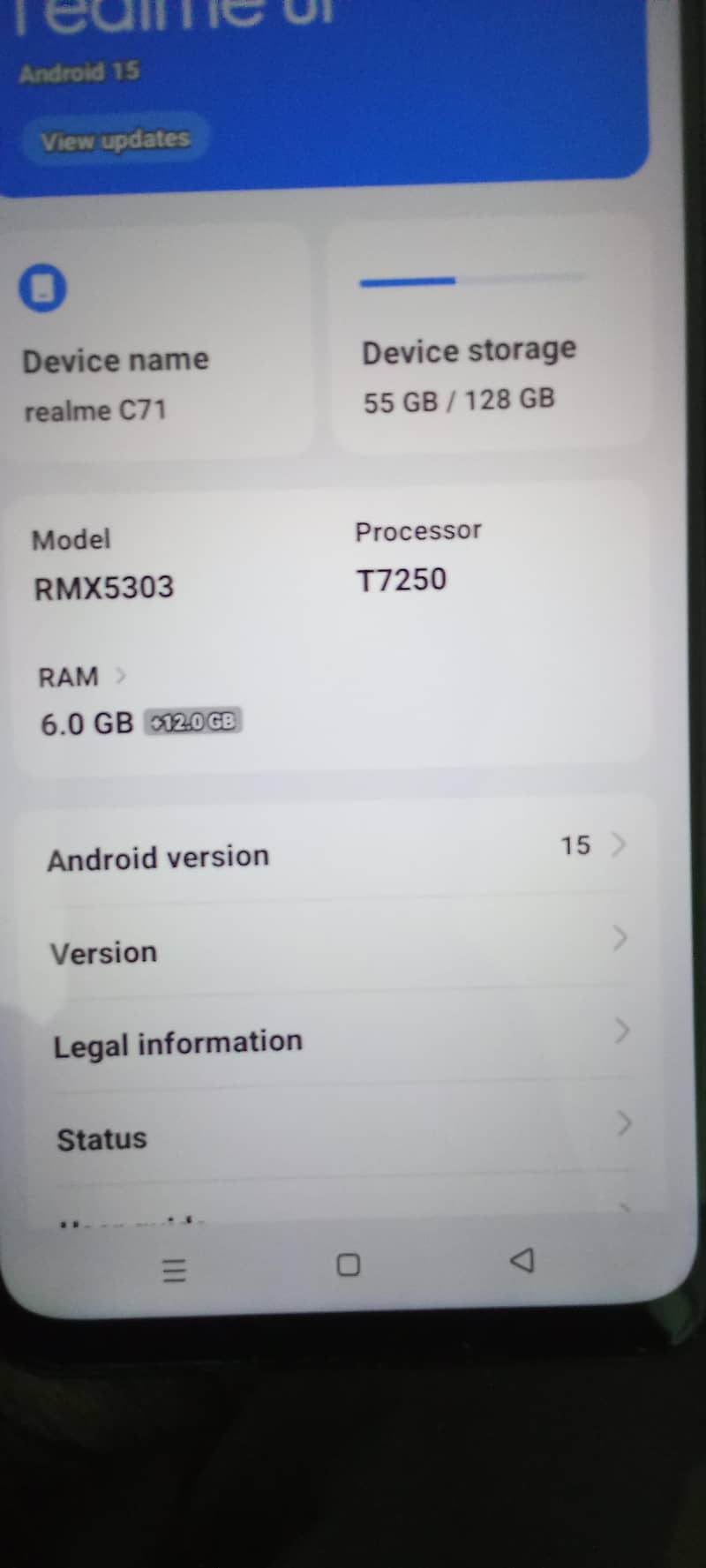 Realme C71 6