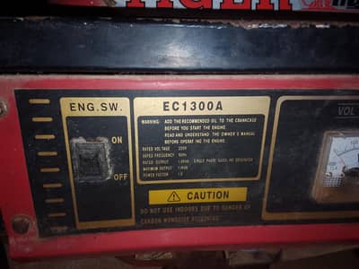 Tiger company Generator 1 KVA