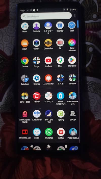 Sony experia 1 4 64 m hai pubg HDR + extream