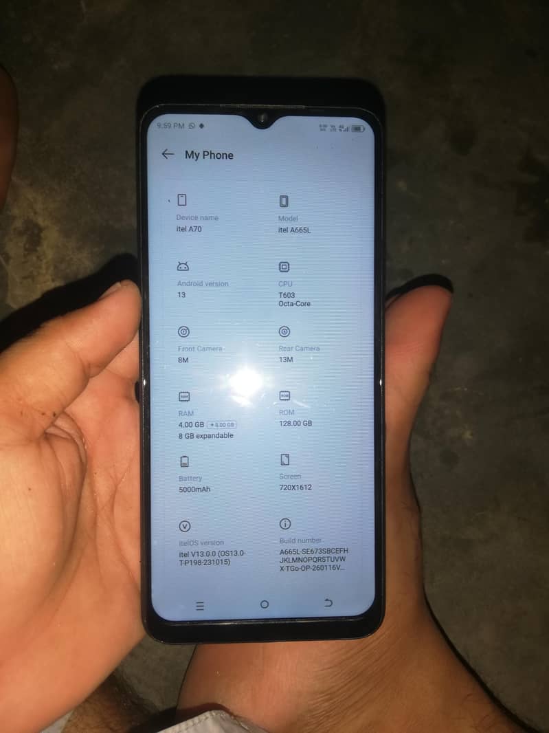 Itel A70 1