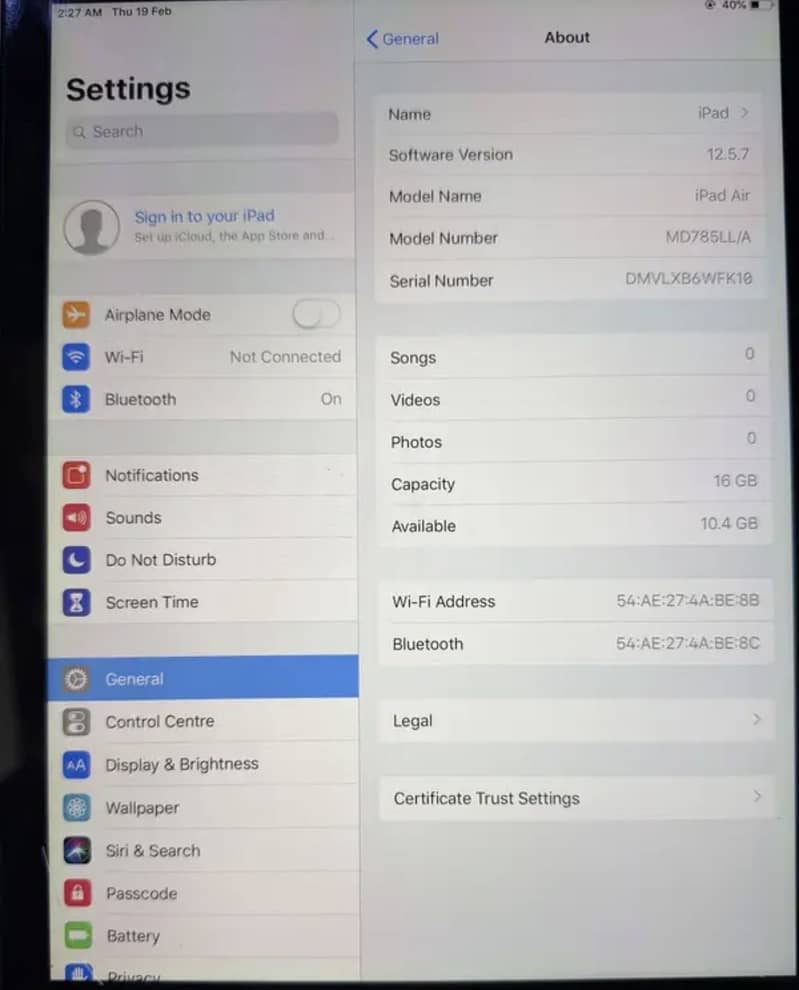 Ipad Air 2