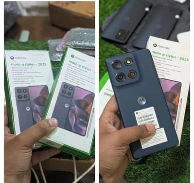 Moto G Stylus 2025 Box Pack PTA G96,86,82 Razer 40 Stylus 24/25 edge