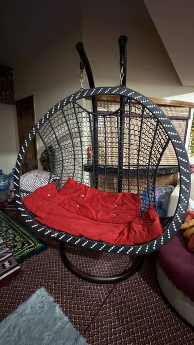 Used Indoor Hanging Egg Swing Chair for Sale