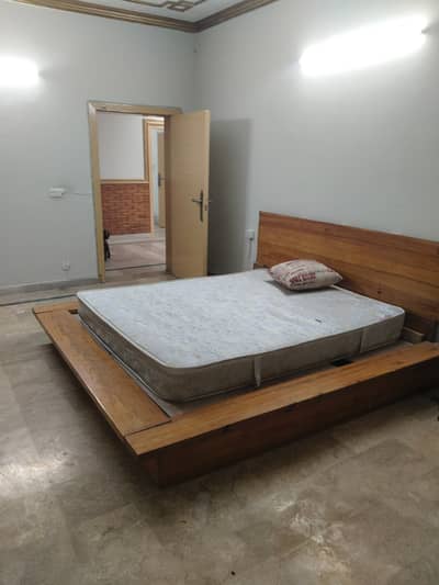 Two bedrooms semi furnished basement portion available for rent in E11 3