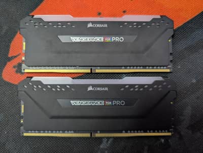 Selling Corsair Vengeance RGB pro (2x8GB) DDR4 3600mhz Rams