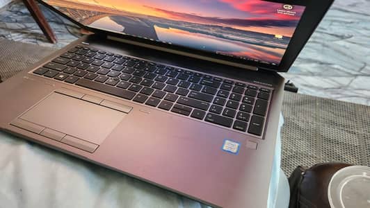 Hp zbook 15 G6 | i7 9th |16gb ram | 256nvme | 4gb card T2000|