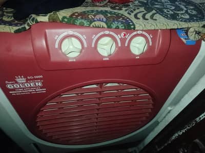 Air cooler golden company plastic body