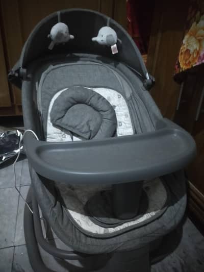 baby electric swing with touch control system