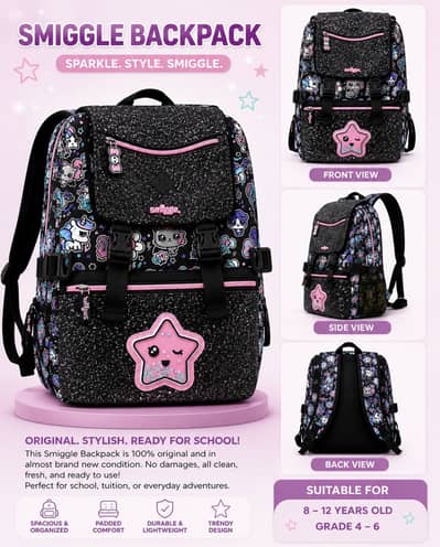  Original Smiggle School Backpack – Excellent Condition! 