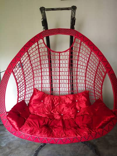 Brand New Luxury Double Hanging Swing Chair with Stand
