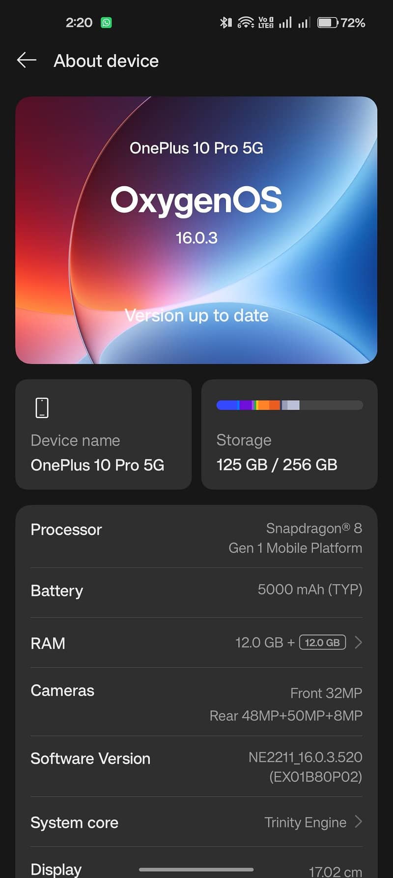 One Plus 10 Pro 1