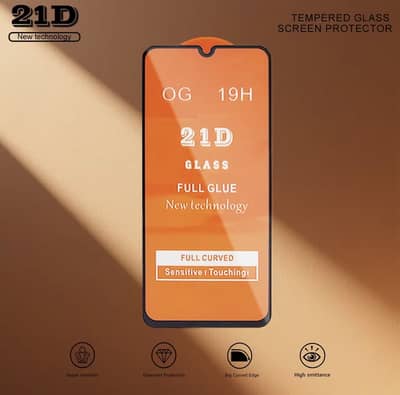 21D Tempered Glass In wholesale rate minimum 20 pcs.
