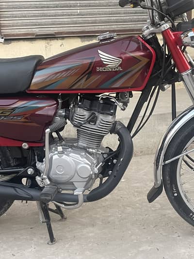 Honda 125 CG 2026 Model Red Lush Condition