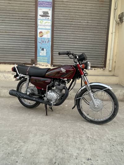 Honda 125 CG 2026 Model Red Lush Condition