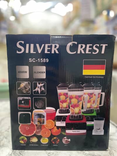 Silver Crest Juicer