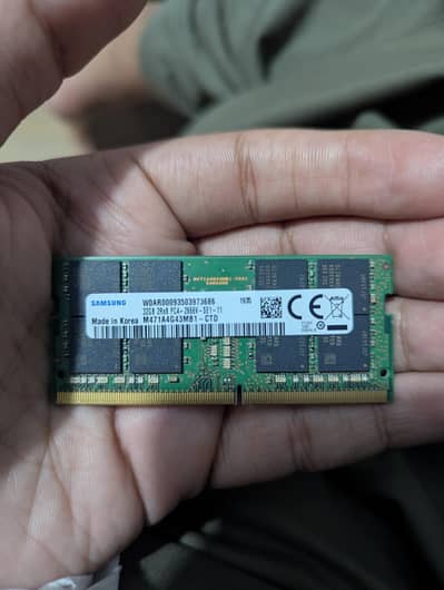 32GB DDR4 RAM 266Mhz Samsung Brand