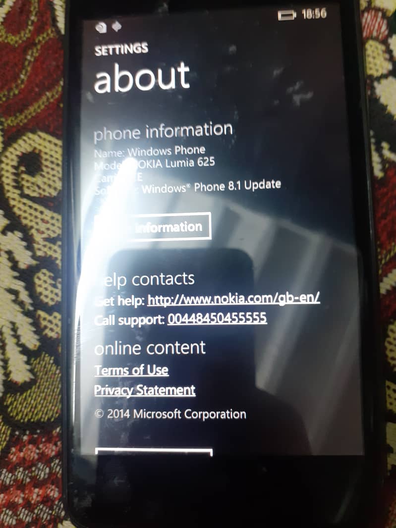 Microsoft windows 8.1 mobile 9