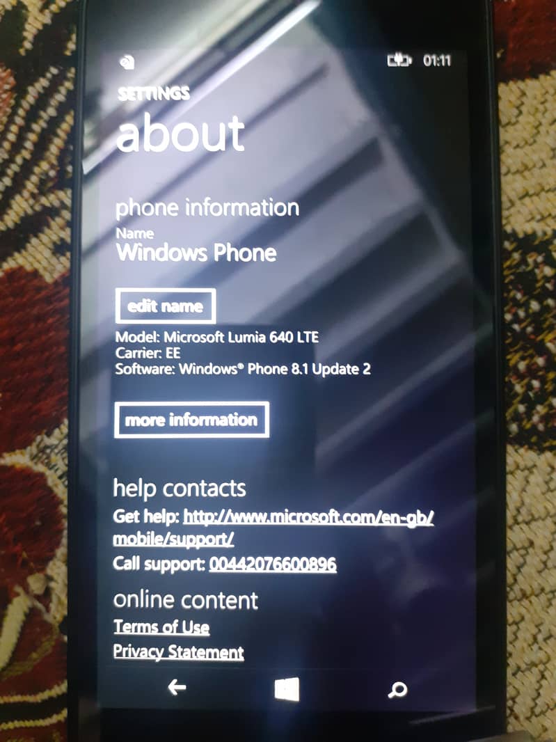Microsoft windows 8.1 mobile 10