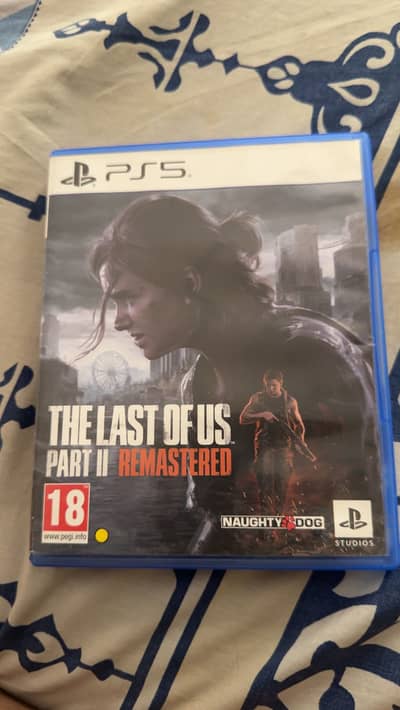 The Last Of Us Part 2 Remastered Ps5 dics