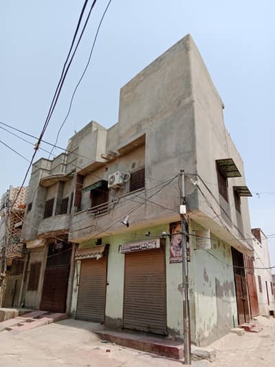 3 marla corner triple story | urgent sale | 2 shop | main road view |