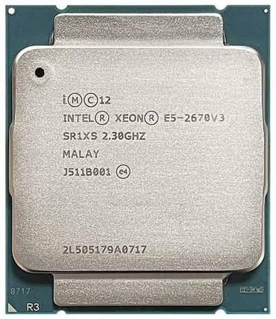 Xeon 2670 v3 (12 core 24 threads)