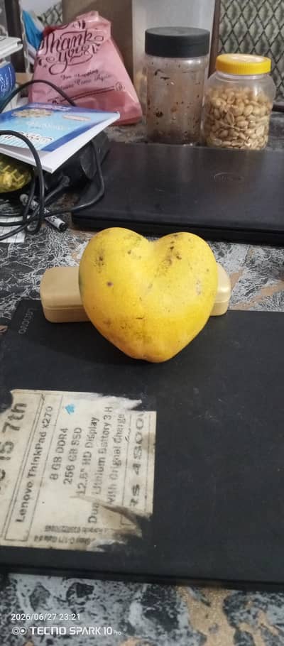 Heart shape mango