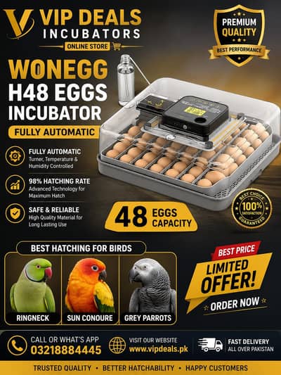 48 eggs fully automatic hatchery machine incubator