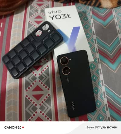 Vivo Y03t 64gb with box and charger