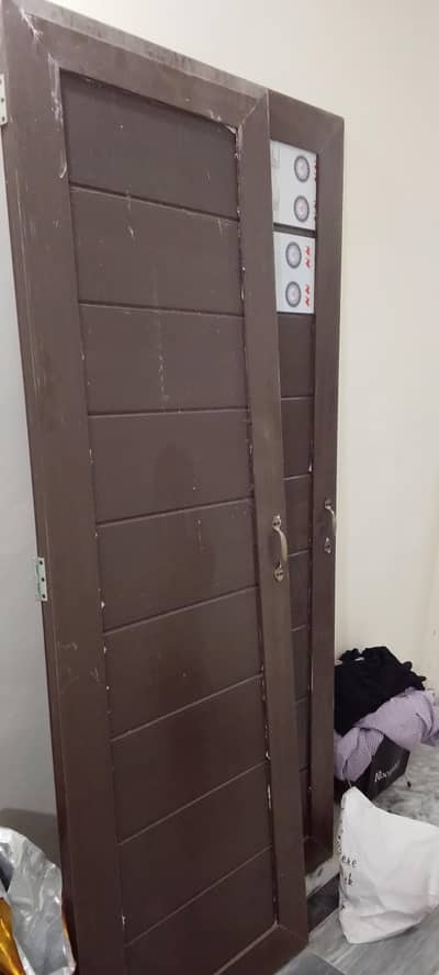 PVC DOORS 2 SINGLE PIECES