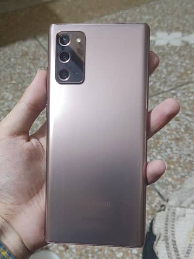 Samsung Note 20 8gb 256gb Pta approved exchange possible