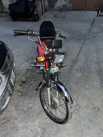 CD 70 2014 converted into 2026 modle RS:85000 we do bargain
