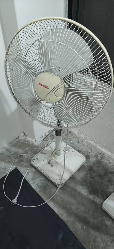 royal pedestal fan. energy saver. works perfectly