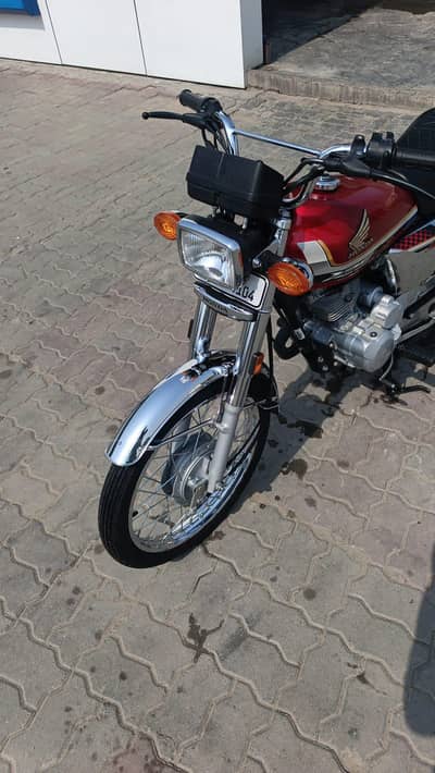 self start Honda cg125