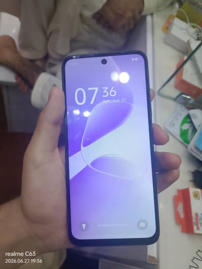 infinix hot 60i 6gb ram 128gb storage full box original charger