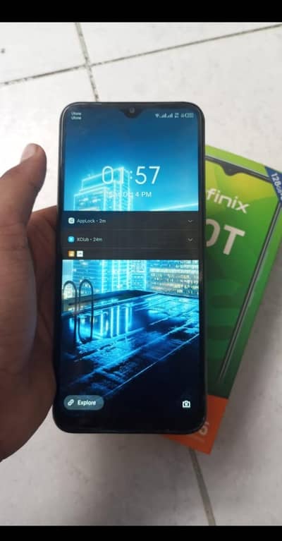Infinix hot 10s with box