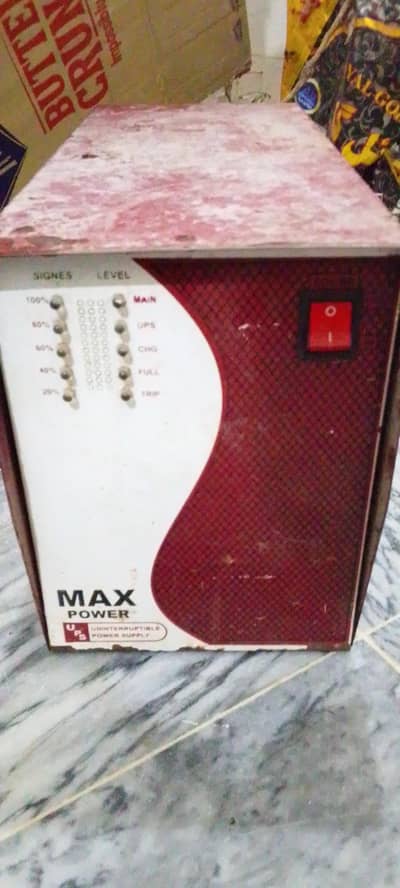 Max Power UPS 12V/24V – Good Working Condition