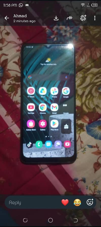 Samsung Galaxy A02 official pta approved Whatsapp number 03346427277