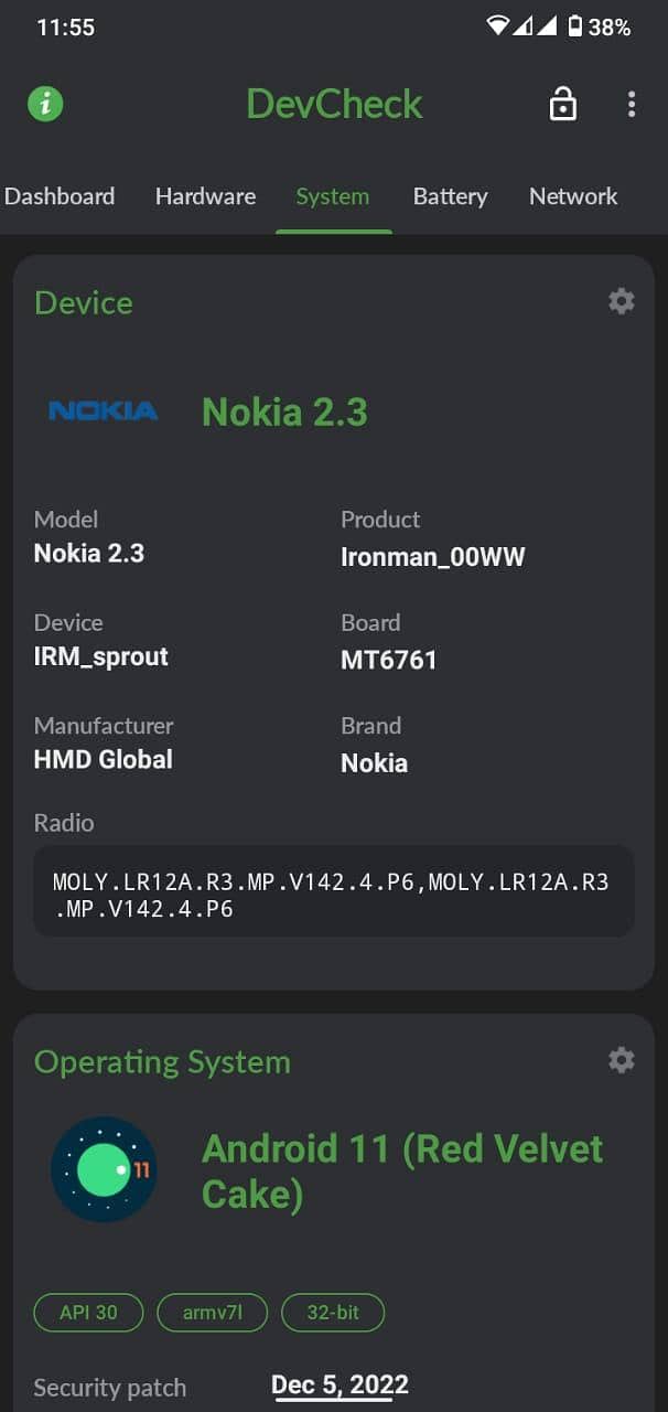 Nokia 2.3 7